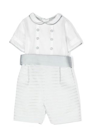 Tutina azzurro cielo e bianco crema LA STUPENDERIA KIDS | CBPG55S34.